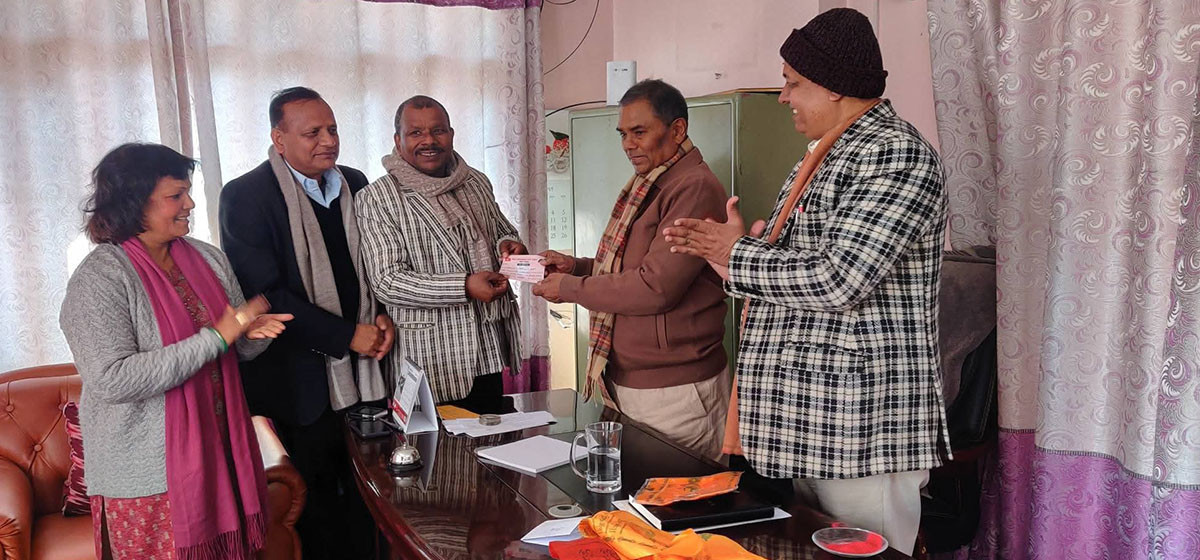 नेकपा केन्द्रीय सदस्य तथा पूर्वमन्त्री यादव जसपामा प्रवेश