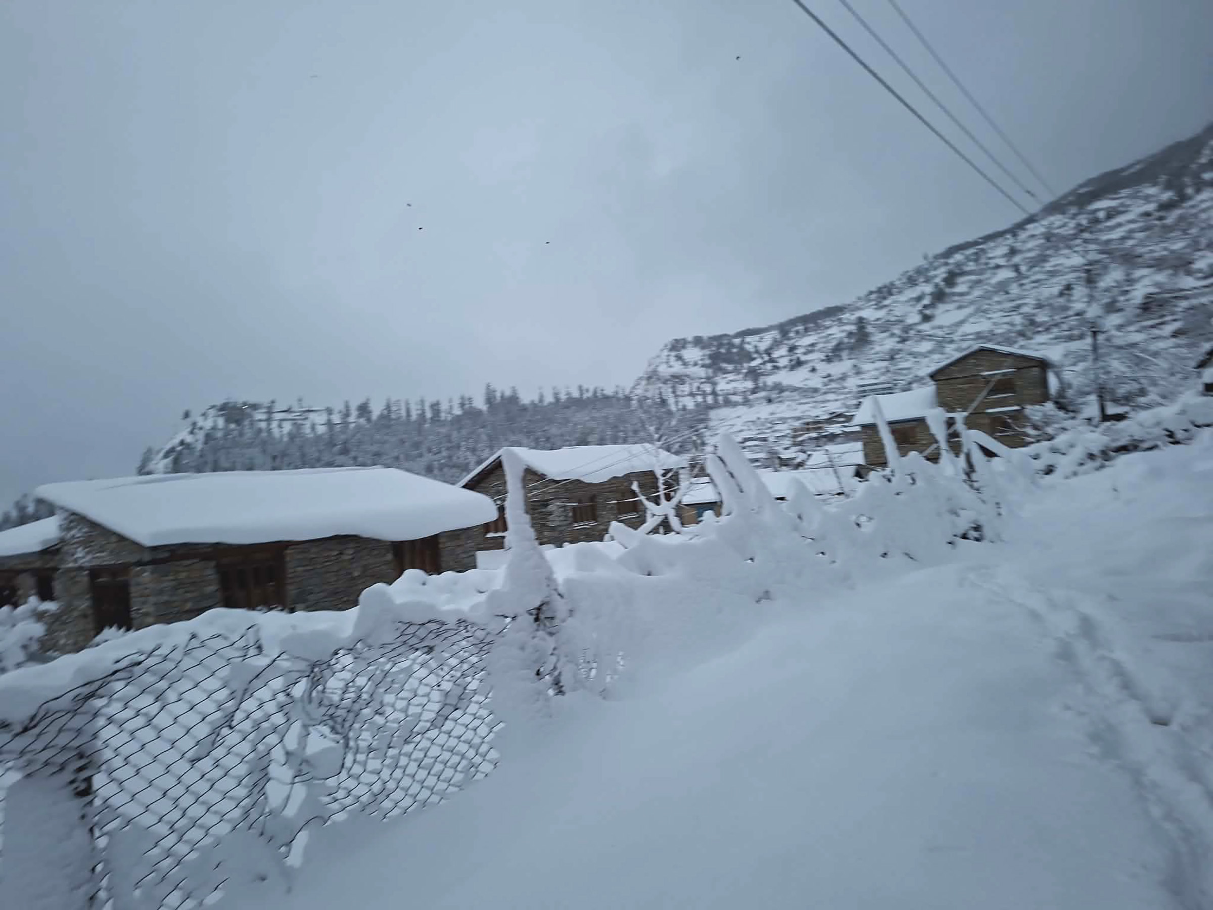 हुम्लामा हिमपात (फोटोफिचर)