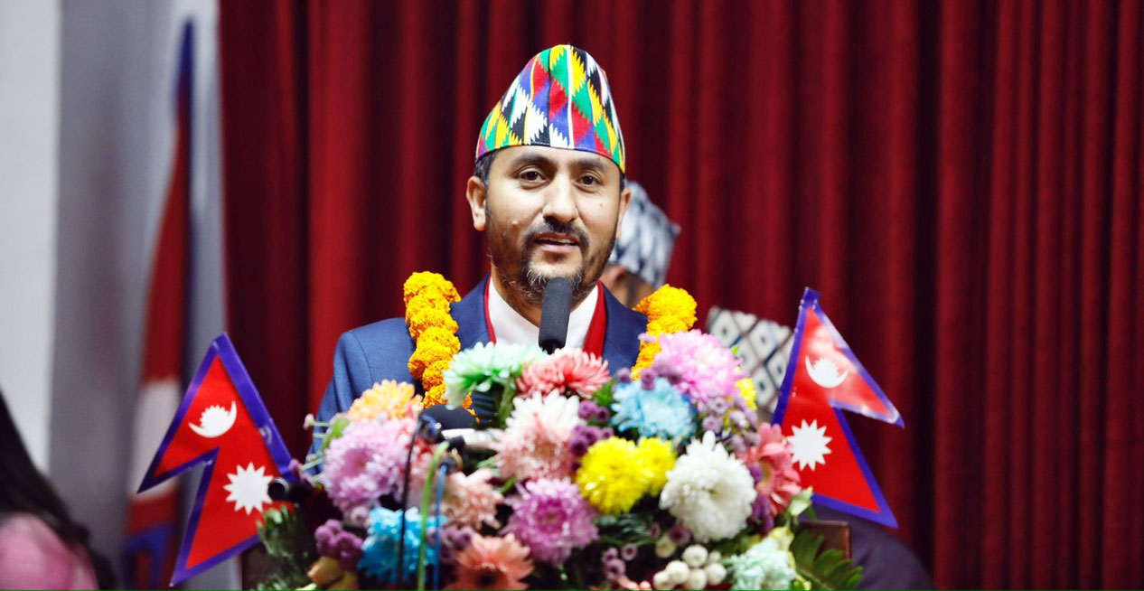 नेपालको राष्ट्रिय पहिचानको संरक्षणमा सबै जुट्नुपर्छ : सञ्चारमन्त्री खरेल