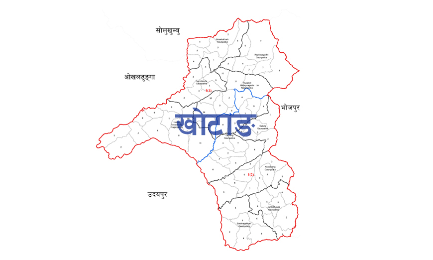 खोटाङको चिसापानी बजार सडक निर्माण तीव्र