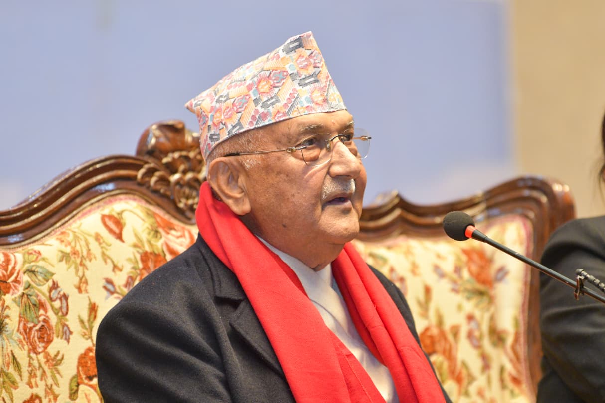 हामी नेपालमा नेपालीकै सरकार बनाउँछौँ : अध्यक्ष ओली