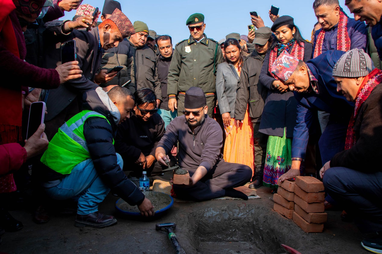 पौने १२ करोडमा बन्दै वडाको प्रशासनिक भवन