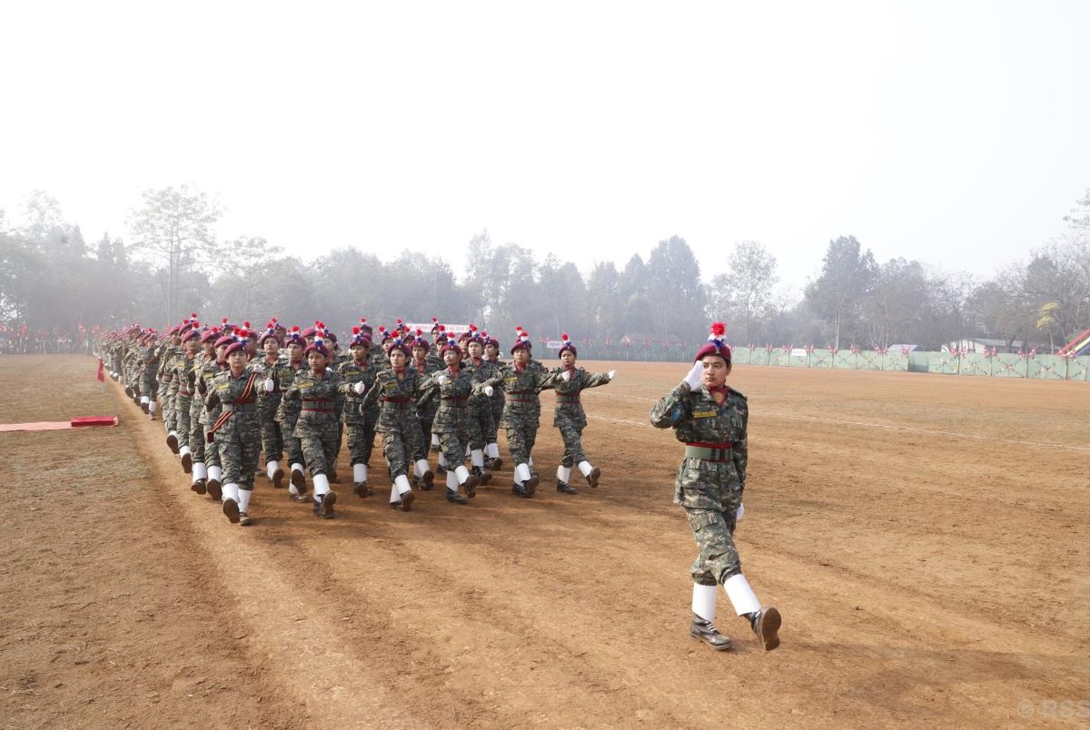 सेनाको एनसीसी: नवयुवालाई संस्कार र संस्कृति सिकाउँदै