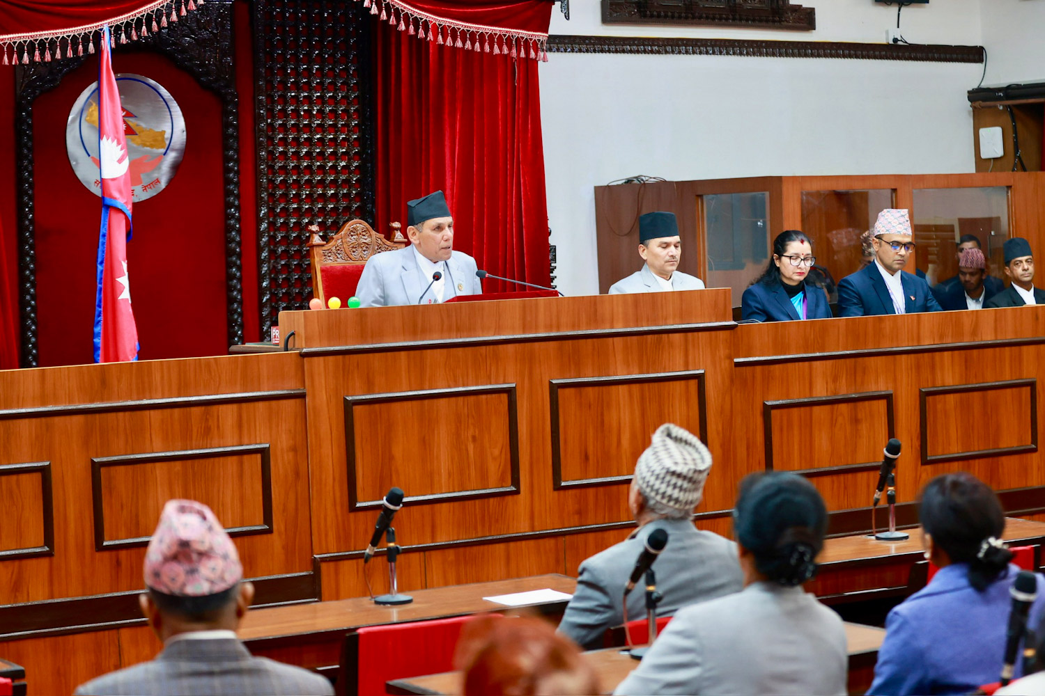 जेनजी आन्दोलनपछि राष्ट्रिय सभाको पहिलो बैठक सिंहदरबारमा (तस्बिरहरु)