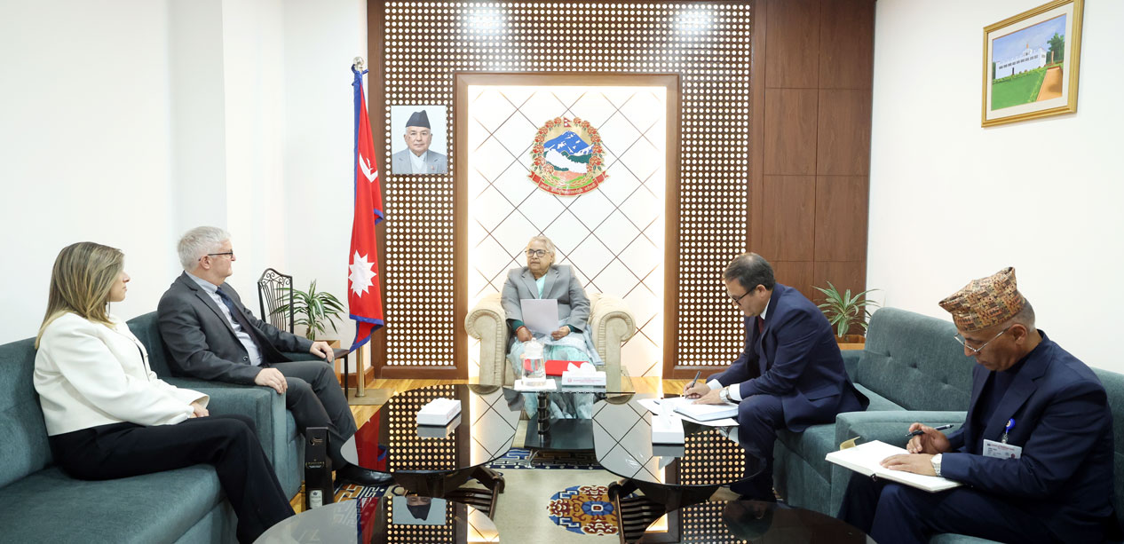 प्रधानमन्त्रीसँग इजरायली राजदूतको शिष्टाचार भेट