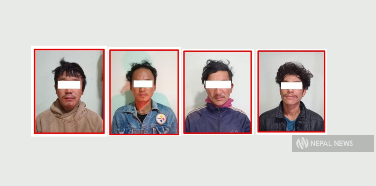 लुटपाटका लागि तीनजनाको हत्या‚ चारजना पक्राउ