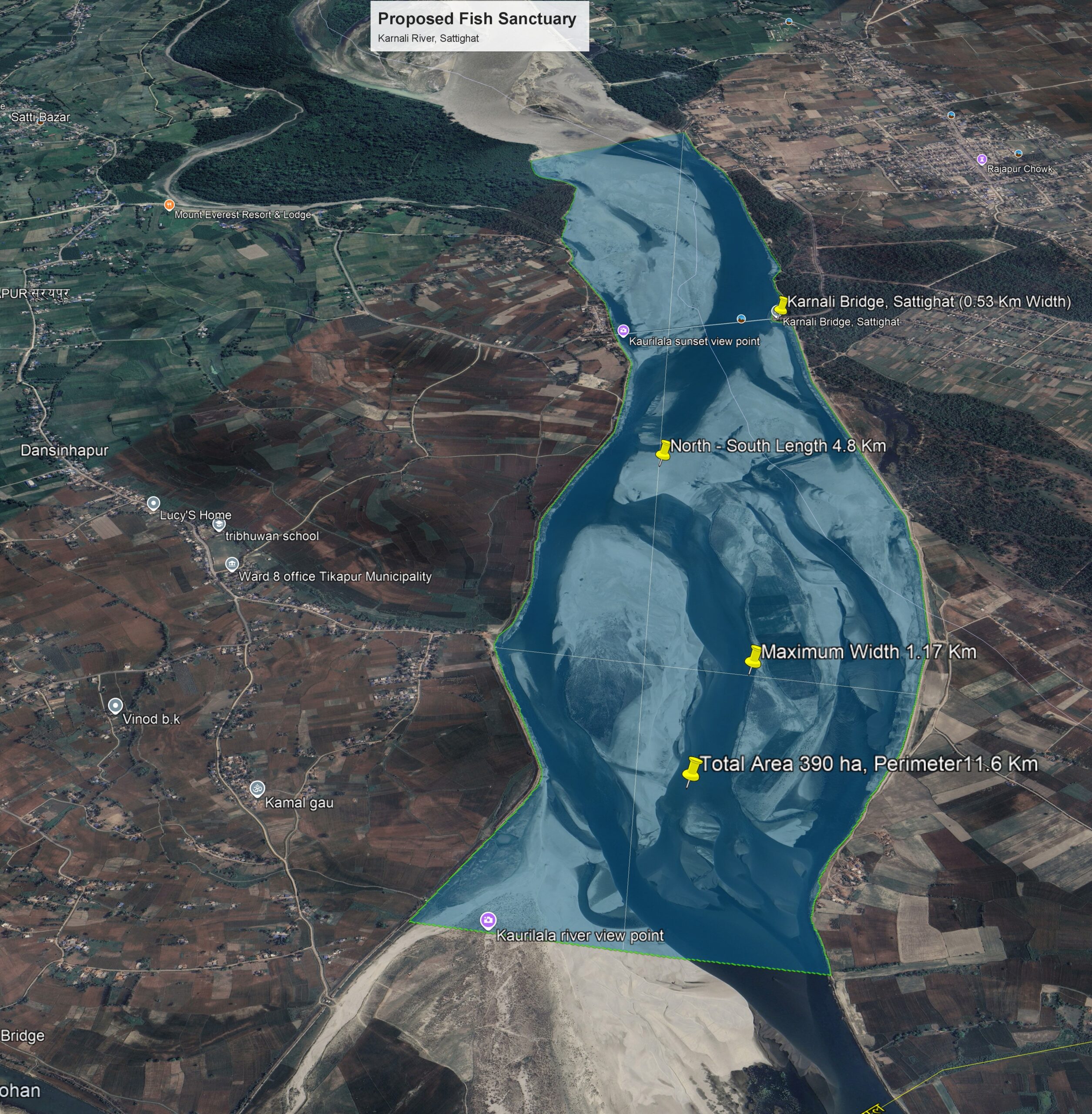 नेपालमा पहिलो मत्स्य अभयारण्य क्षेत्र घोषणा