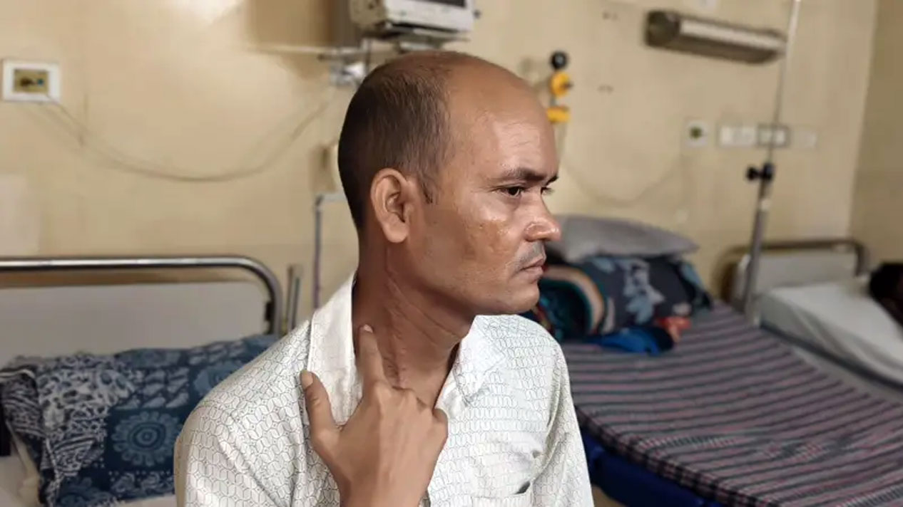 दाँत माझ्दा घाँटीको नसा फुटेपछि…