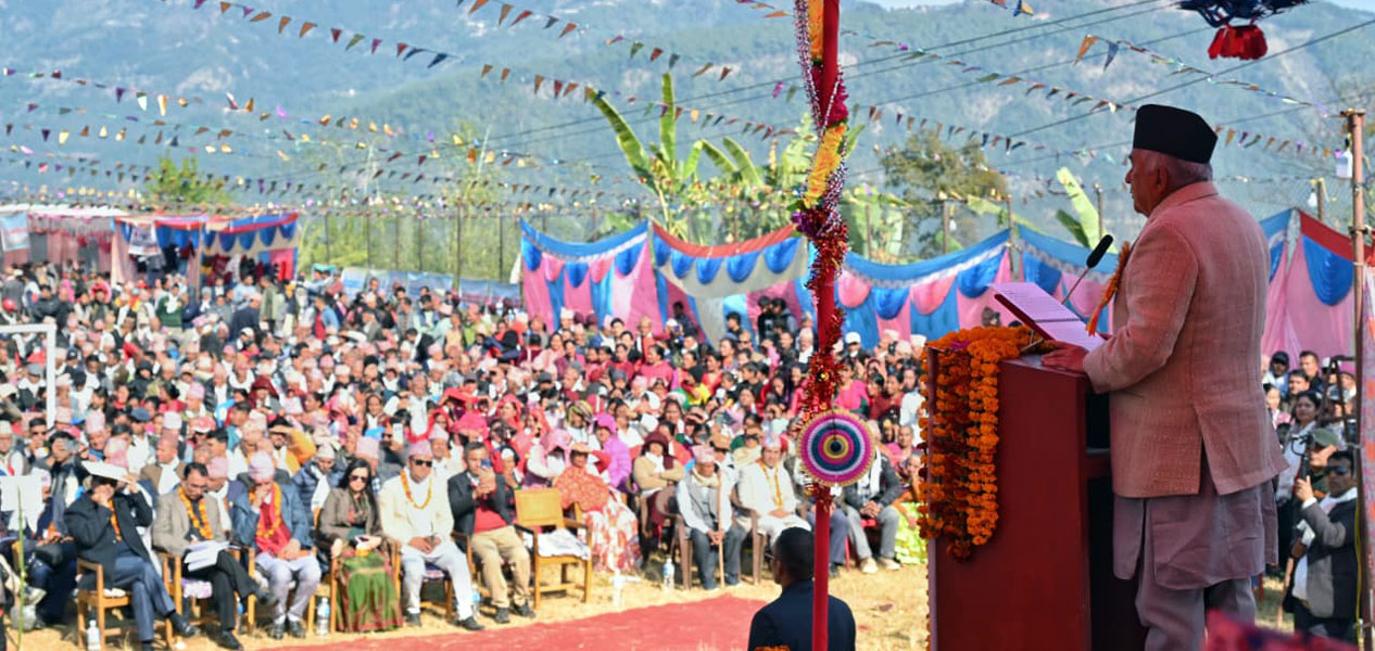 ‘शान्ति, सुशासन र विकासको आकांक्षा पूरा गर्न निर्वाचन सफल पारौँ’