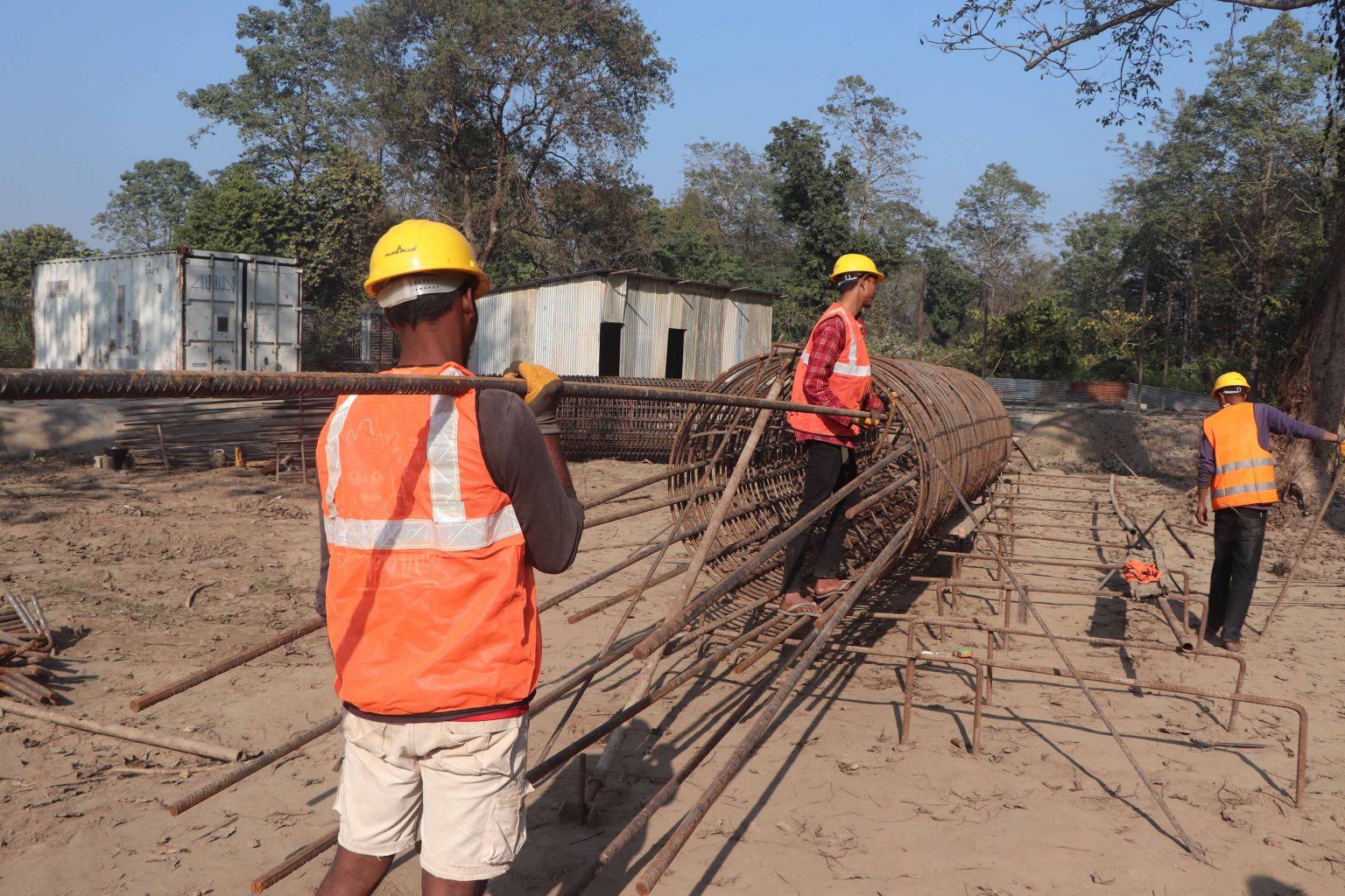 नारायणगढ–गैँडाकोट आइकोनिक केबल–स्टेड पुल निर्माणले लियो गति