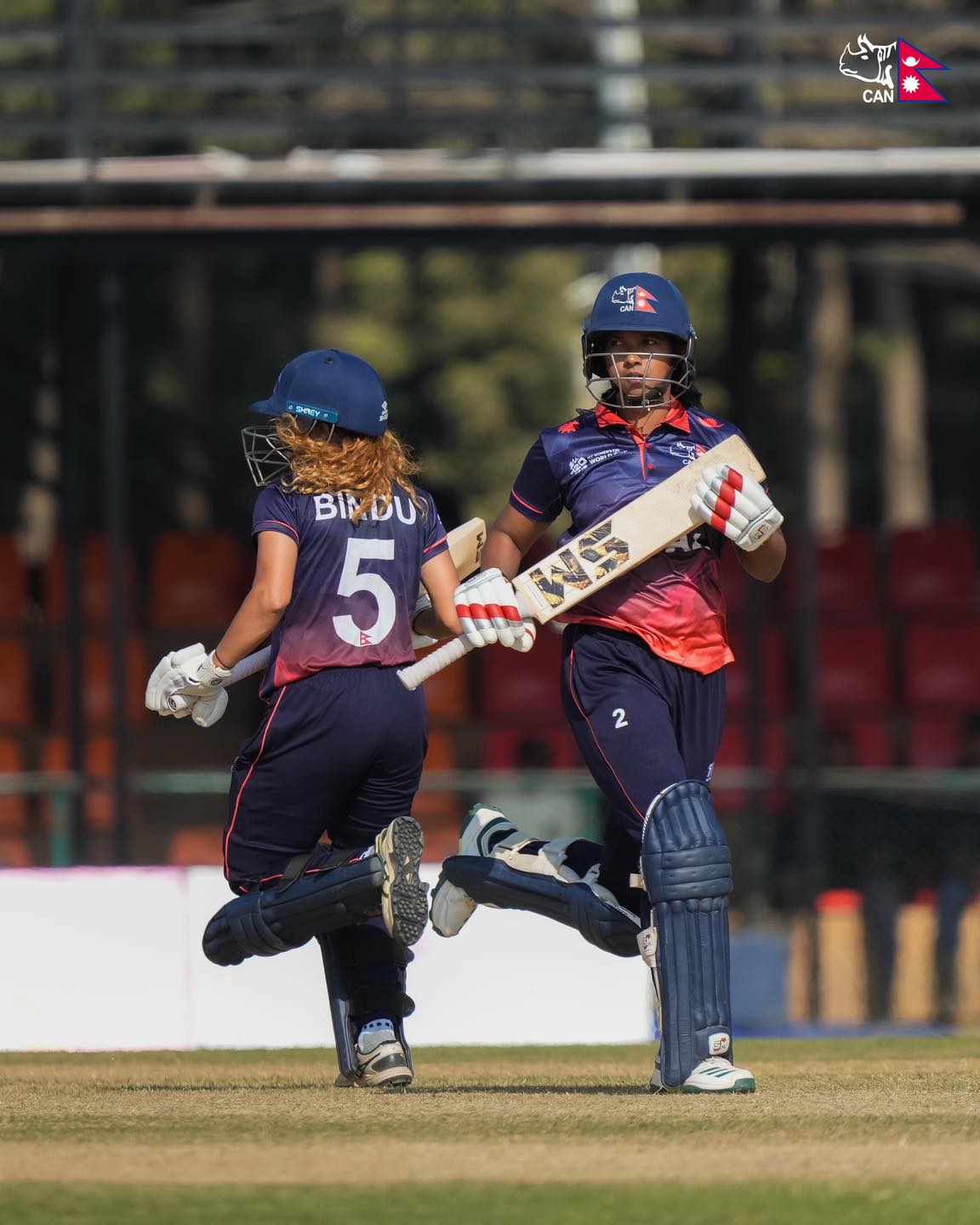 नेपालले थाइल्यान्डलाई दियो १२३ रनको लक्ष्य