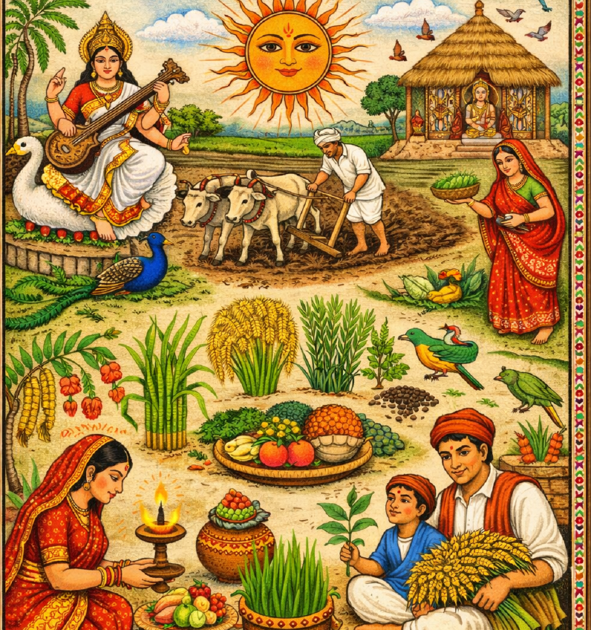 श्रीपञ्चमी : मिथिलामा कृषि नववर्ष उत्सवको परम्परा