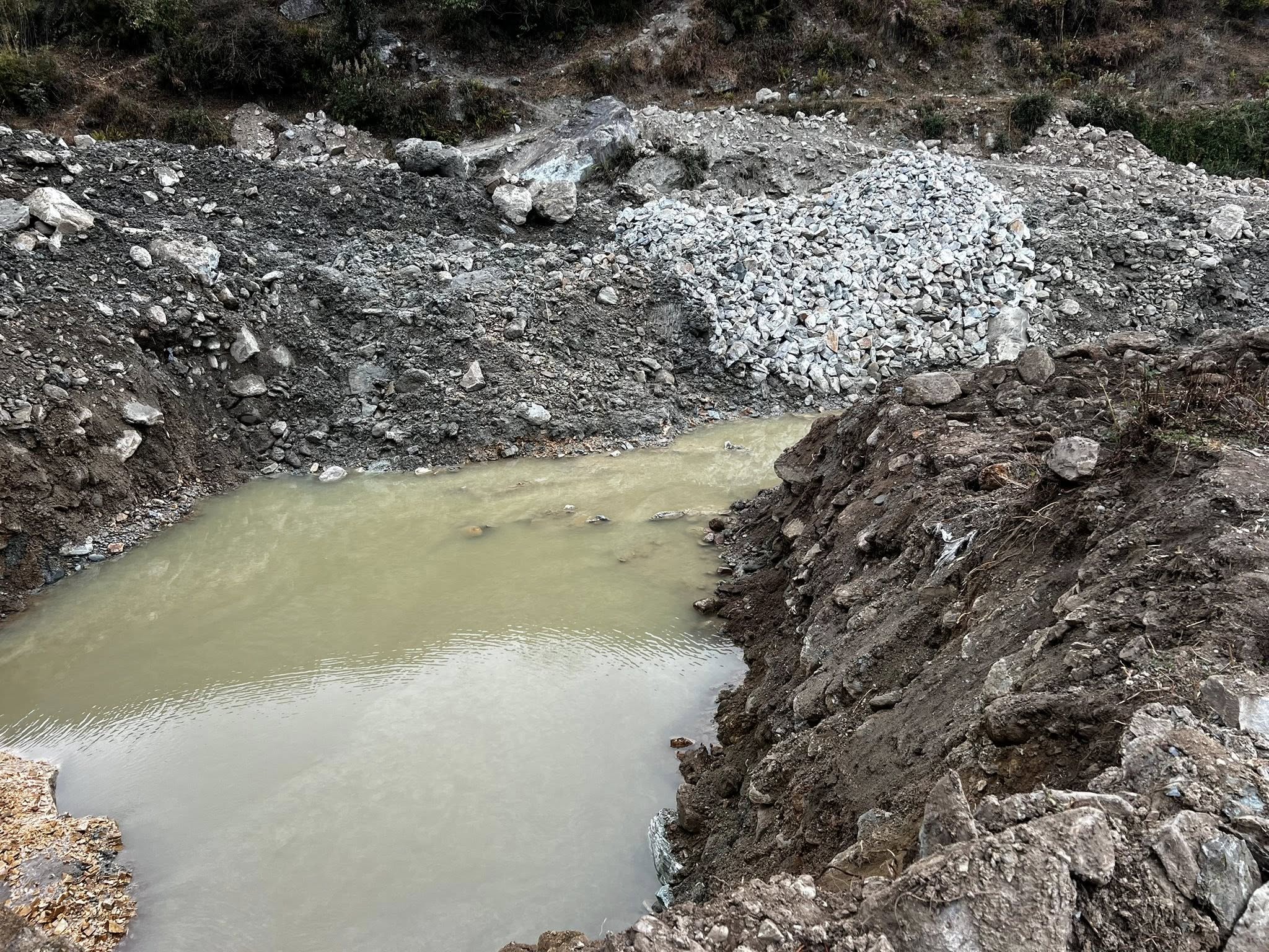 दरखोलामा मोटरेबल पुल निर्माण