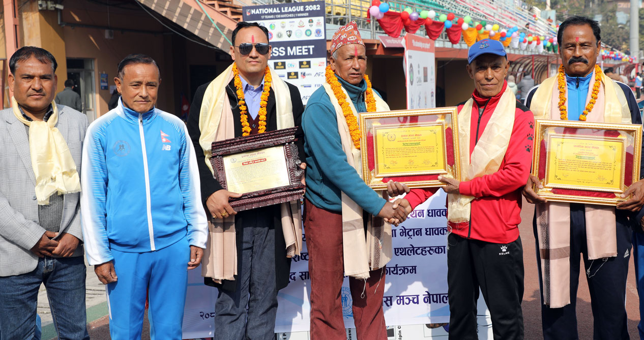 धावक हरिबहादुर रोकायालाई सम्मान