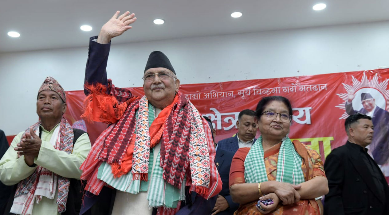 ओलीको चेतावनी- रास्वपाले चुनाव भाँड्न खोज्यो‚ बलजफ्ती निर्वाचन नगराउनू