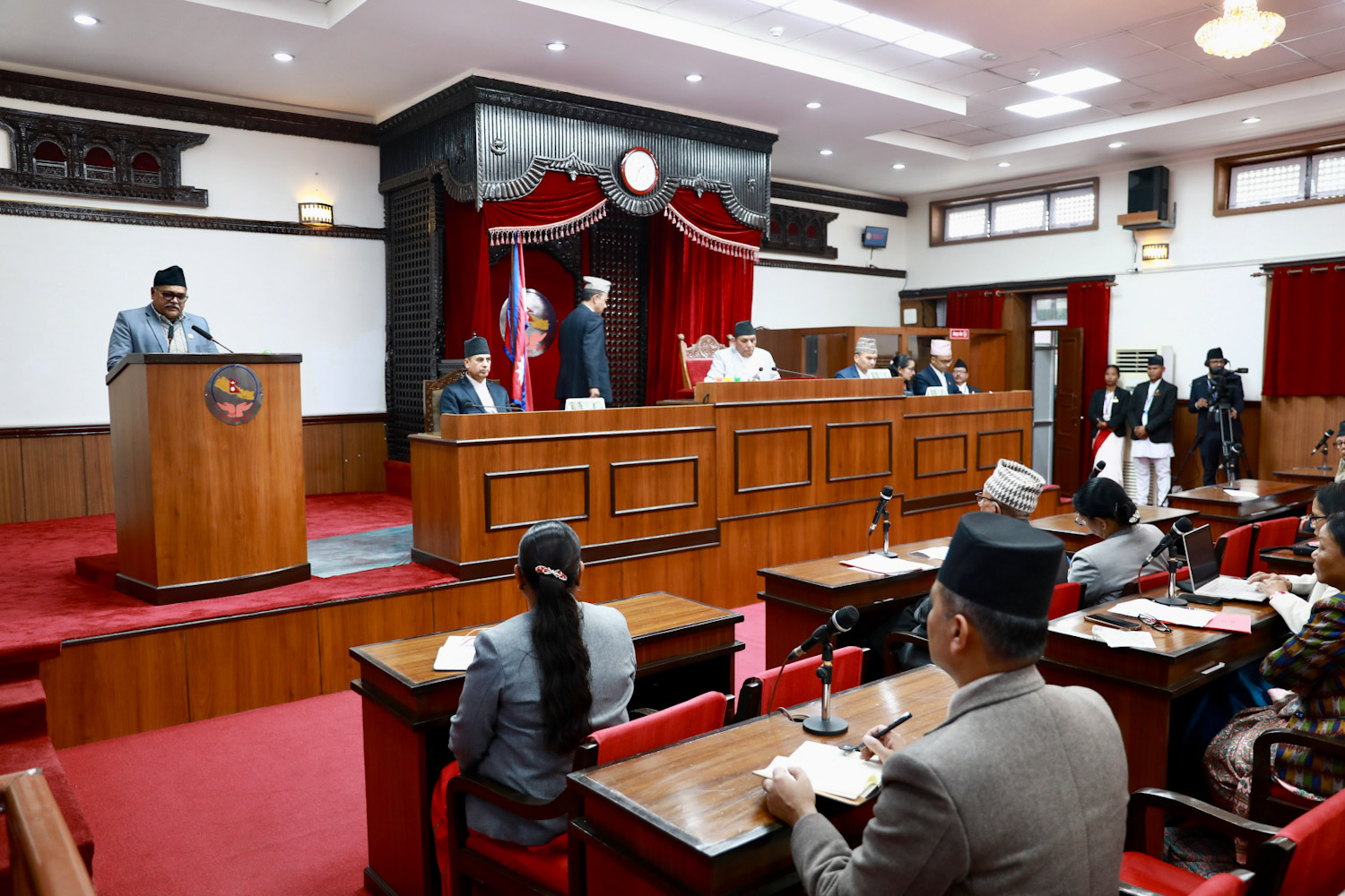 राष्ट्रियसभाको बैठकमा दुई प्रतिवेदन पेस