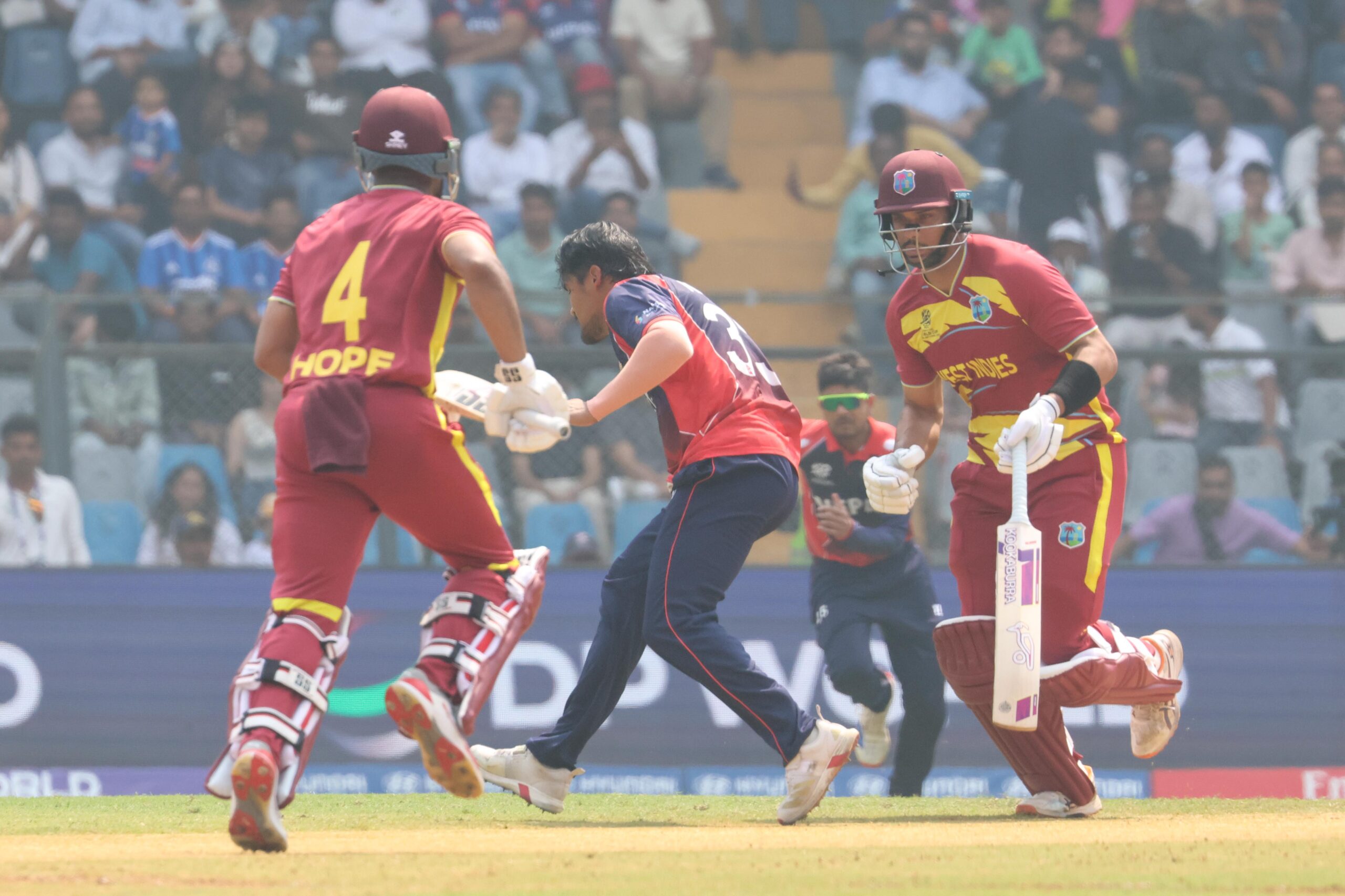 टी-२० विश्वकप : नेपालको तेस्रो हार‚ वेस्ट इन्डिज ९ विकेटले विजयी