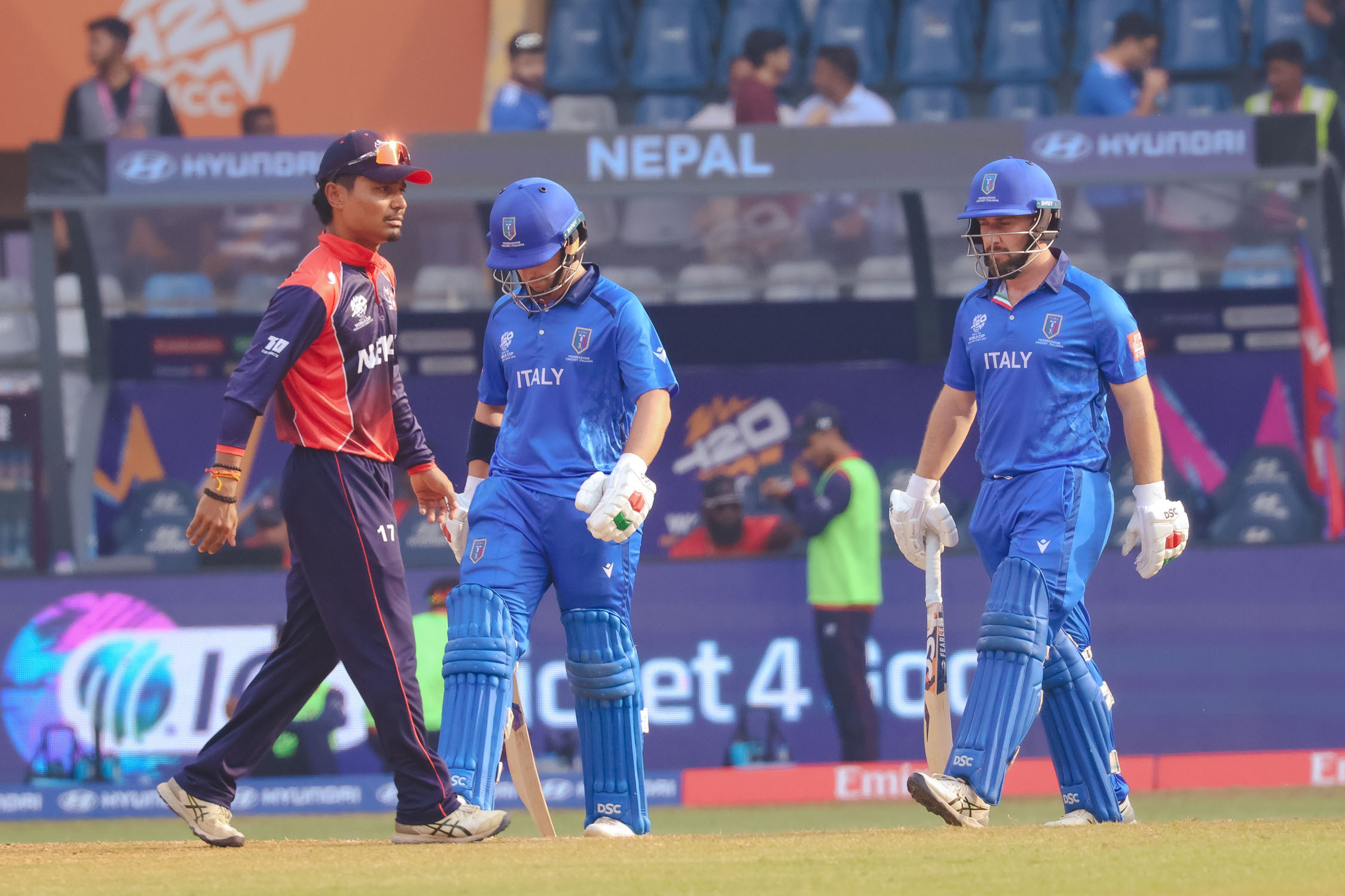 इटालीसँग नेपाल १० विकेटले पराजित