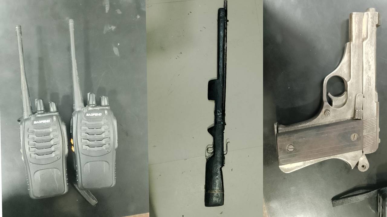 सुन्दरहरैंचाबाट अमेरिकन पेस्तोल र भरुवा बन्दुकसहित दुई जना पक्राउ