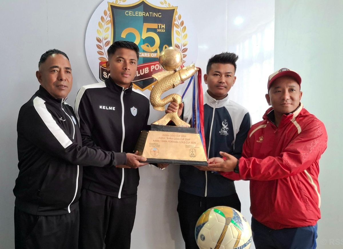 कसले चुम्ला आहा रारा पोखरा गोल्डकपको उपाधि ?