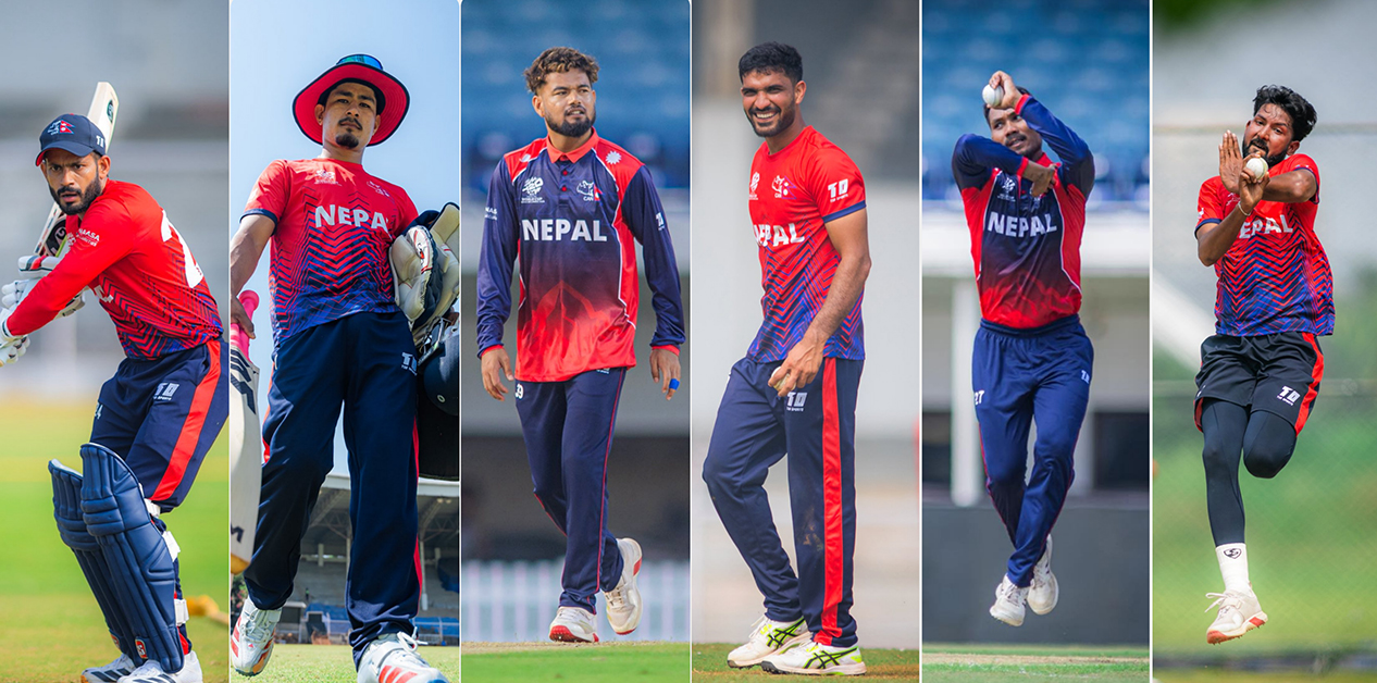 डेब्युको पर्खाइमा ६ खेलाडी