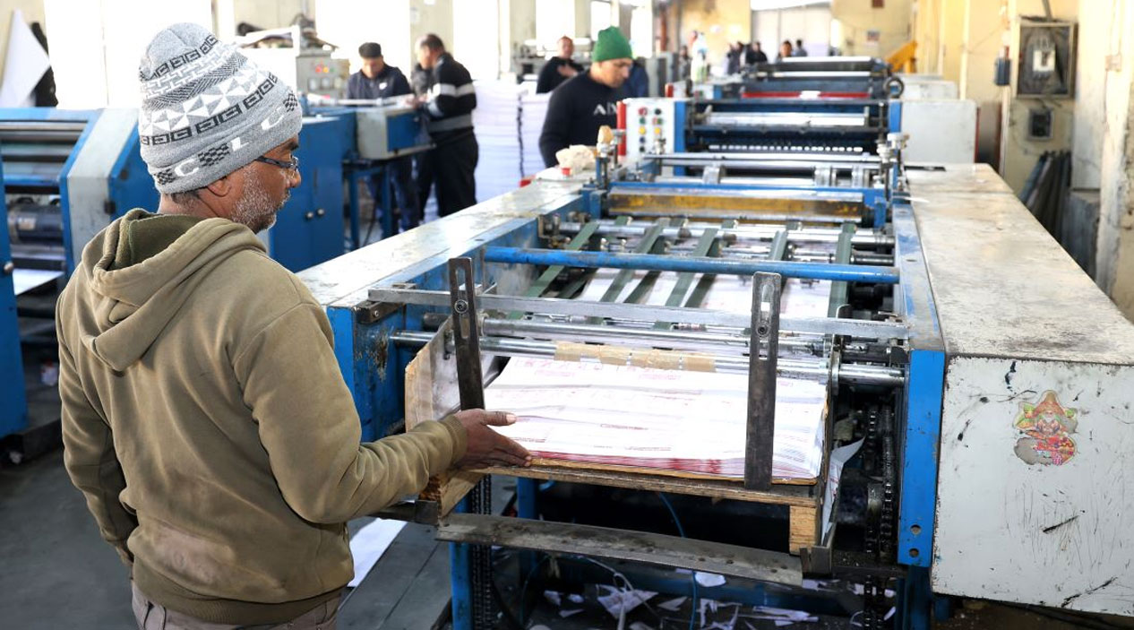 ४४ जिल्लाका १०० निर्वाचन क्षेत्रको मतपत्र छापेर सकियो