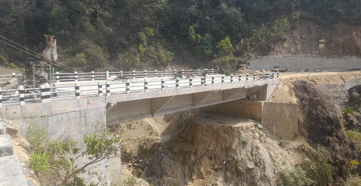 कालीगण्डकी लोकमार्ग : लमाए खोला पुल निर्माण आठ वर्षमा पूरा