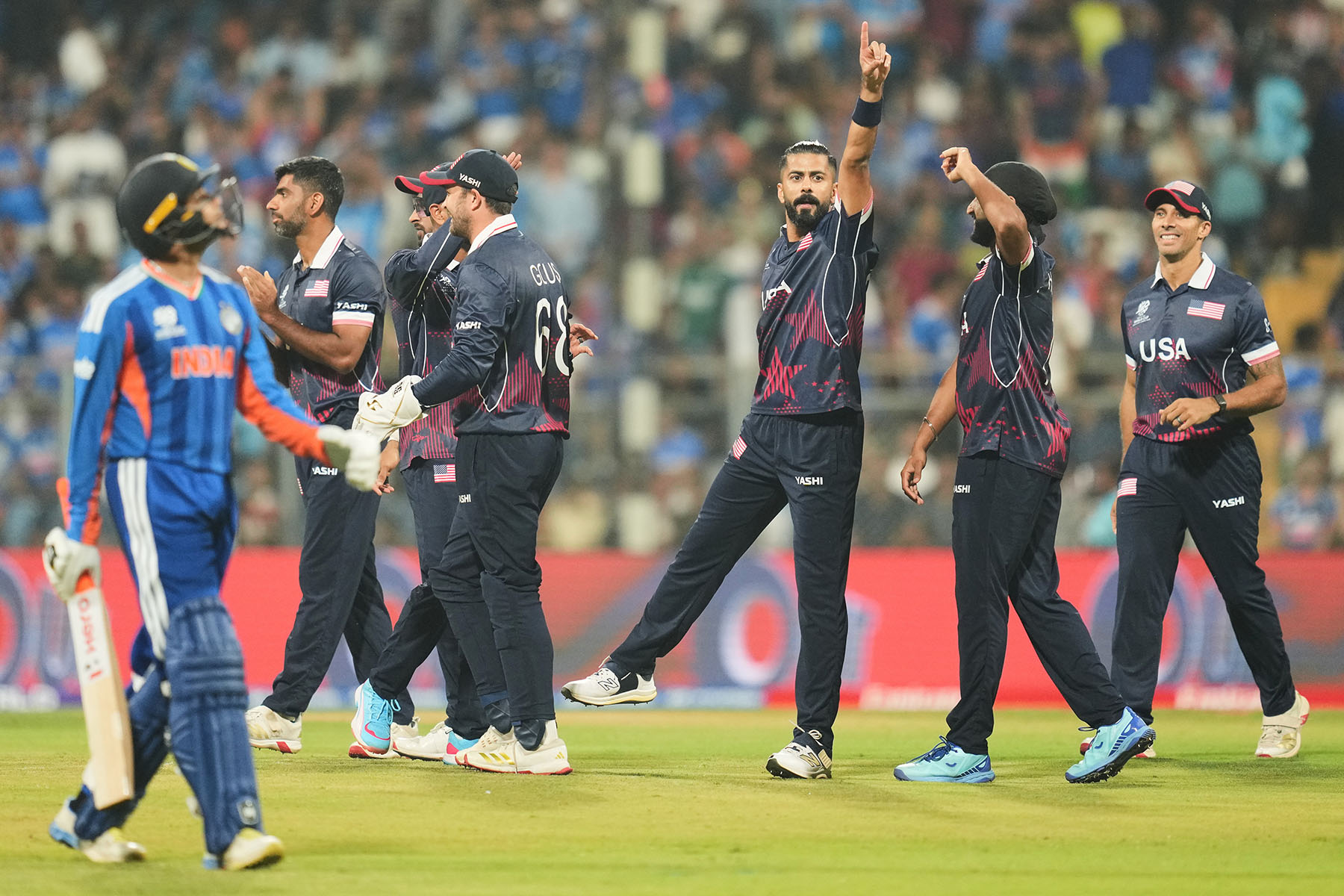 टी-२० विश्वकप : भारतले अमेरिकालाई दियो १६२ रनको लक्ष्य