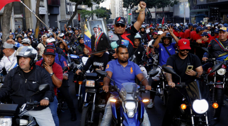 मादुरोको रिहाइको माग गर्दै भेनेजुएलमा प्रदर्शन