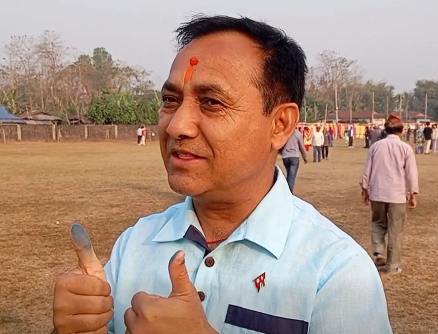 कांग्रेस उपसभापति शर्माले स्वीकारे मतदाताको फैसला