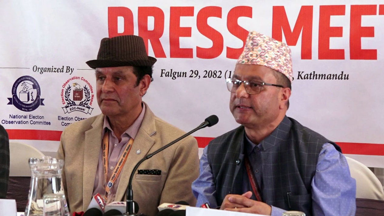 संयुक्त पर्यवेक्षणको प्रतिवेदन- उम्मेदवारको खर्चमा पारदर्शिता देखिएन