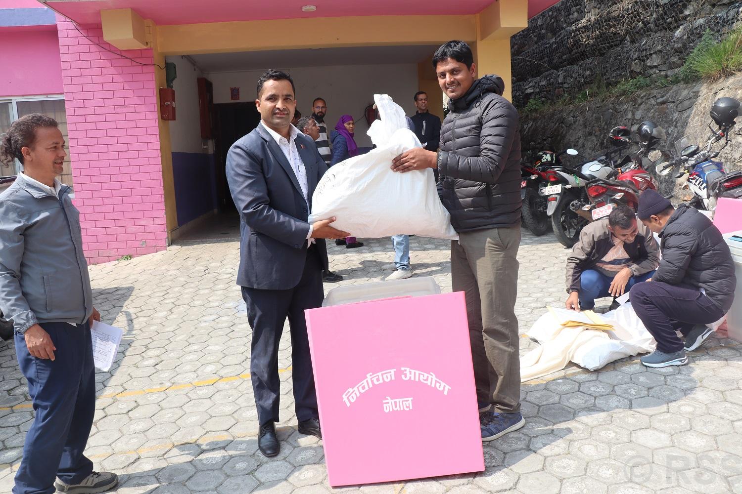 म्याग्दीमा निर्वाचनको तयारी अन्तिम चरणमा