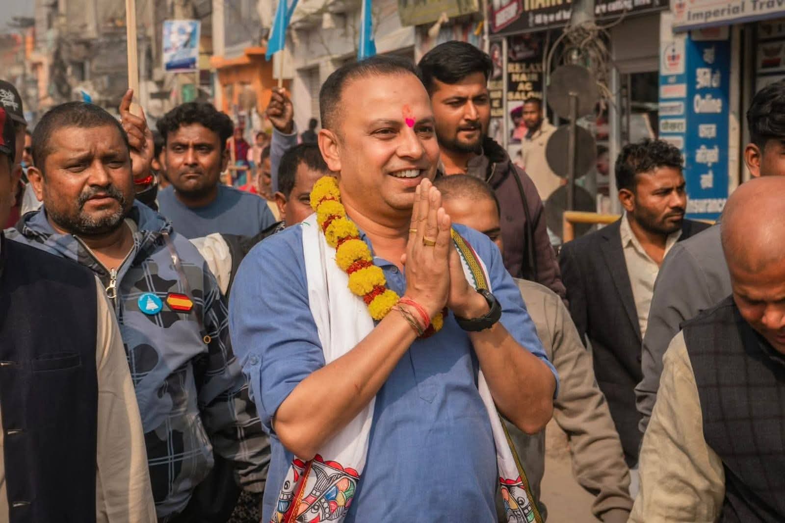 धनुषा ३ मा मनीष झाको अग्रता