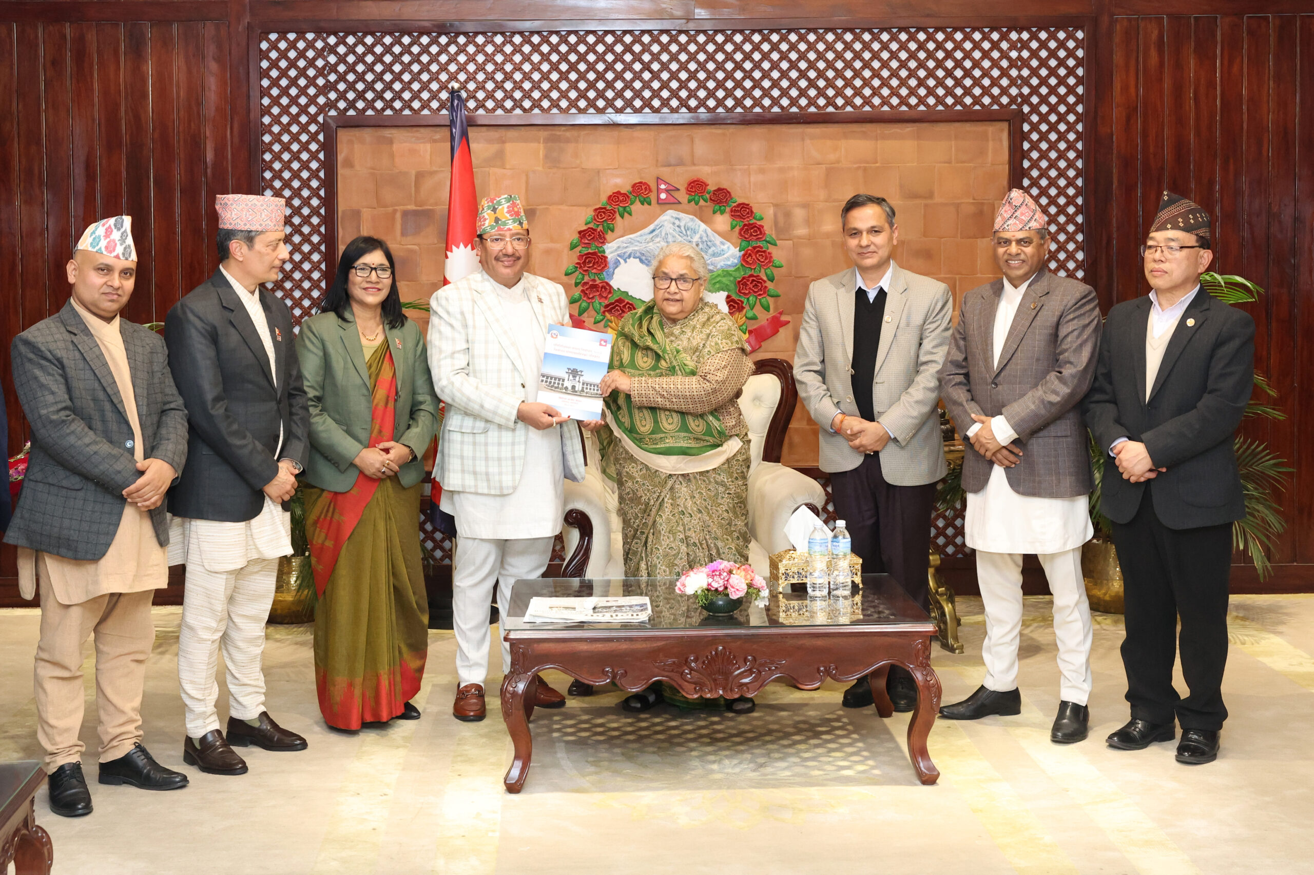 बालुवाटारमा चियापान