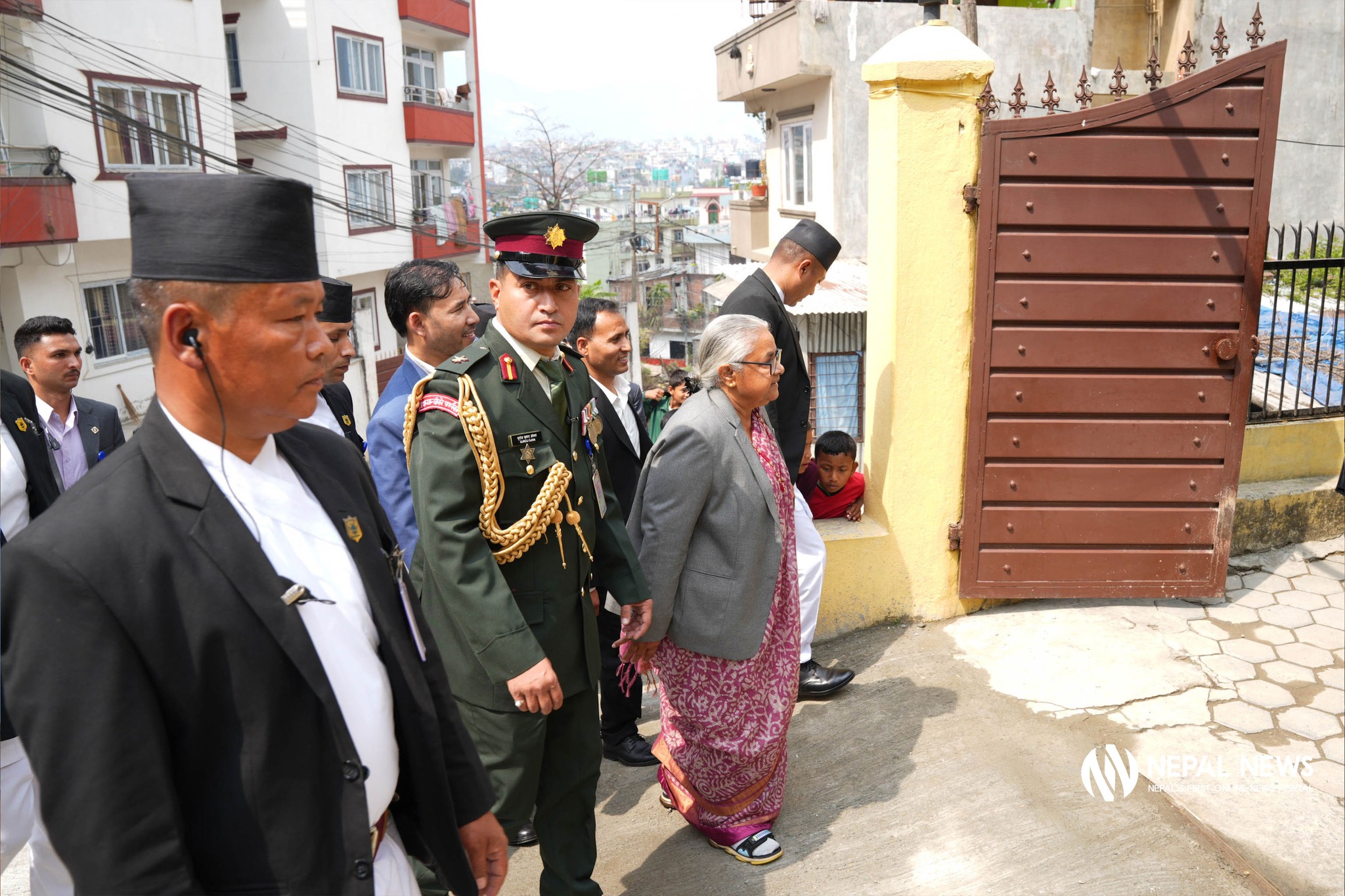 निवर्तमान प्रधानमन्त्री कार्की निजीनिवास फिर्ता