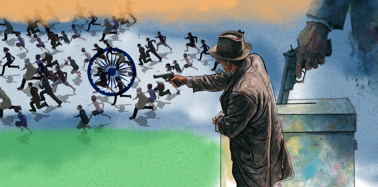 नेपाली गाँजासँग जोडिएको भारतको बुथ कब्जा