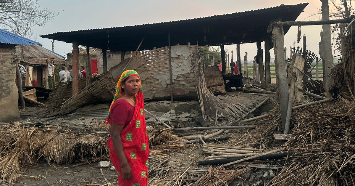 हेर्दाहेर्दै खरानी भयो ऋषिदेव बस्ती