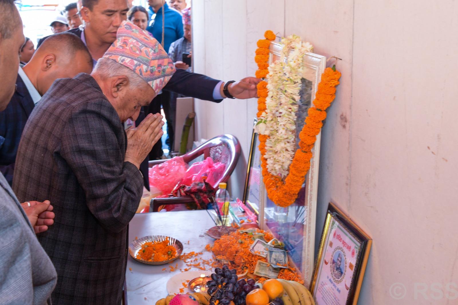 राष्ट्रपतिद्वारा शोक व्यक्त