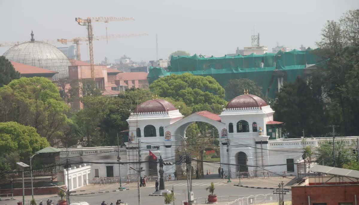 बजेट निर्माणको समयमा सुनसान सिंहदरबार