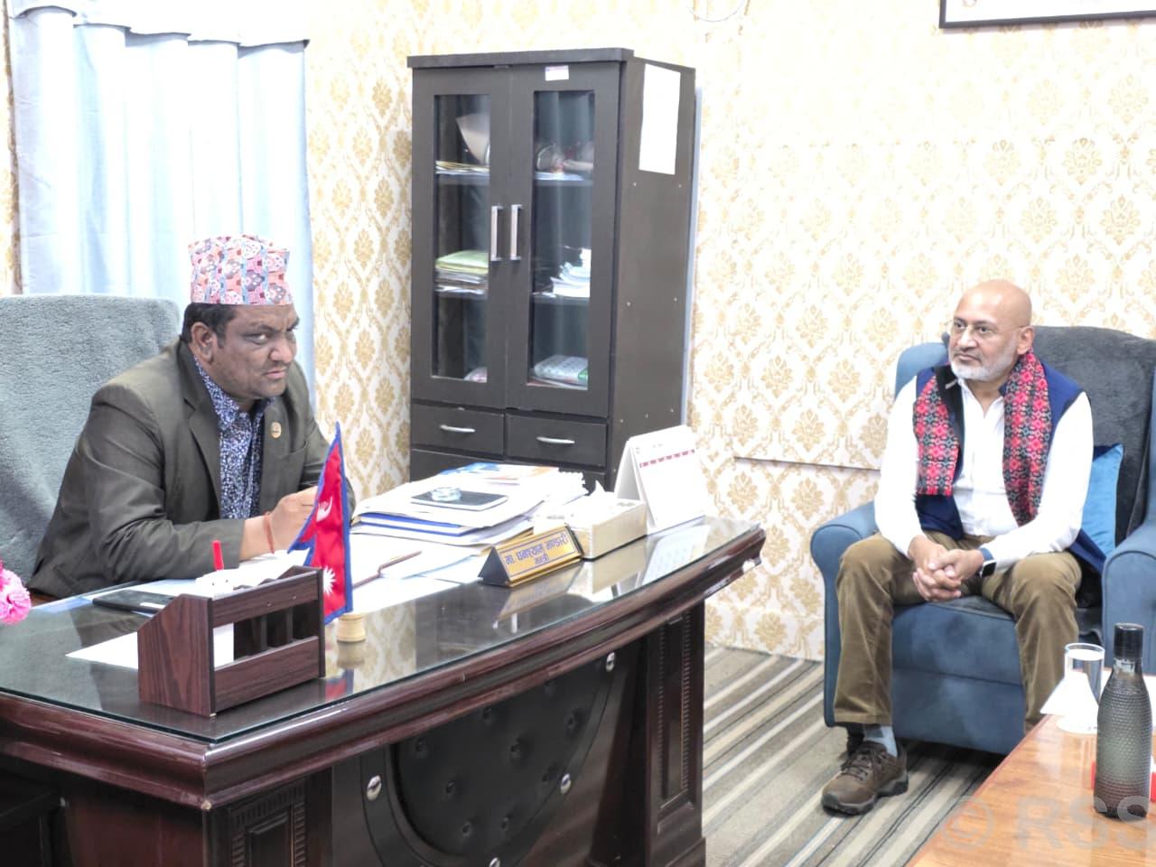 बालबालिका र ज्येष्ठ नागरिक लक्षित कार्यक्रम सञ्चालन गर्न ‘डब्ल्यूएफपी’लाई आग्रह