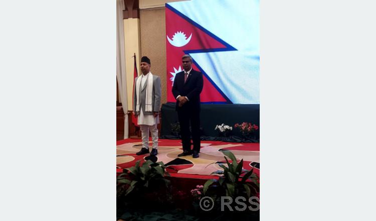 उपराष्ट्रपति यादव स्वागत समारोहमा सरिक