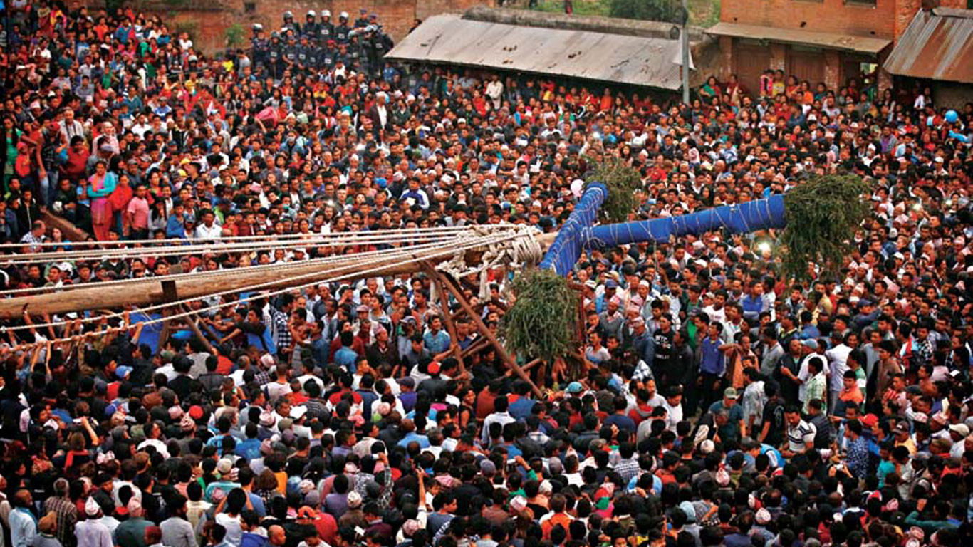 भक्तपुरमा आजदेखि बिस्का जात्रा सुरु
