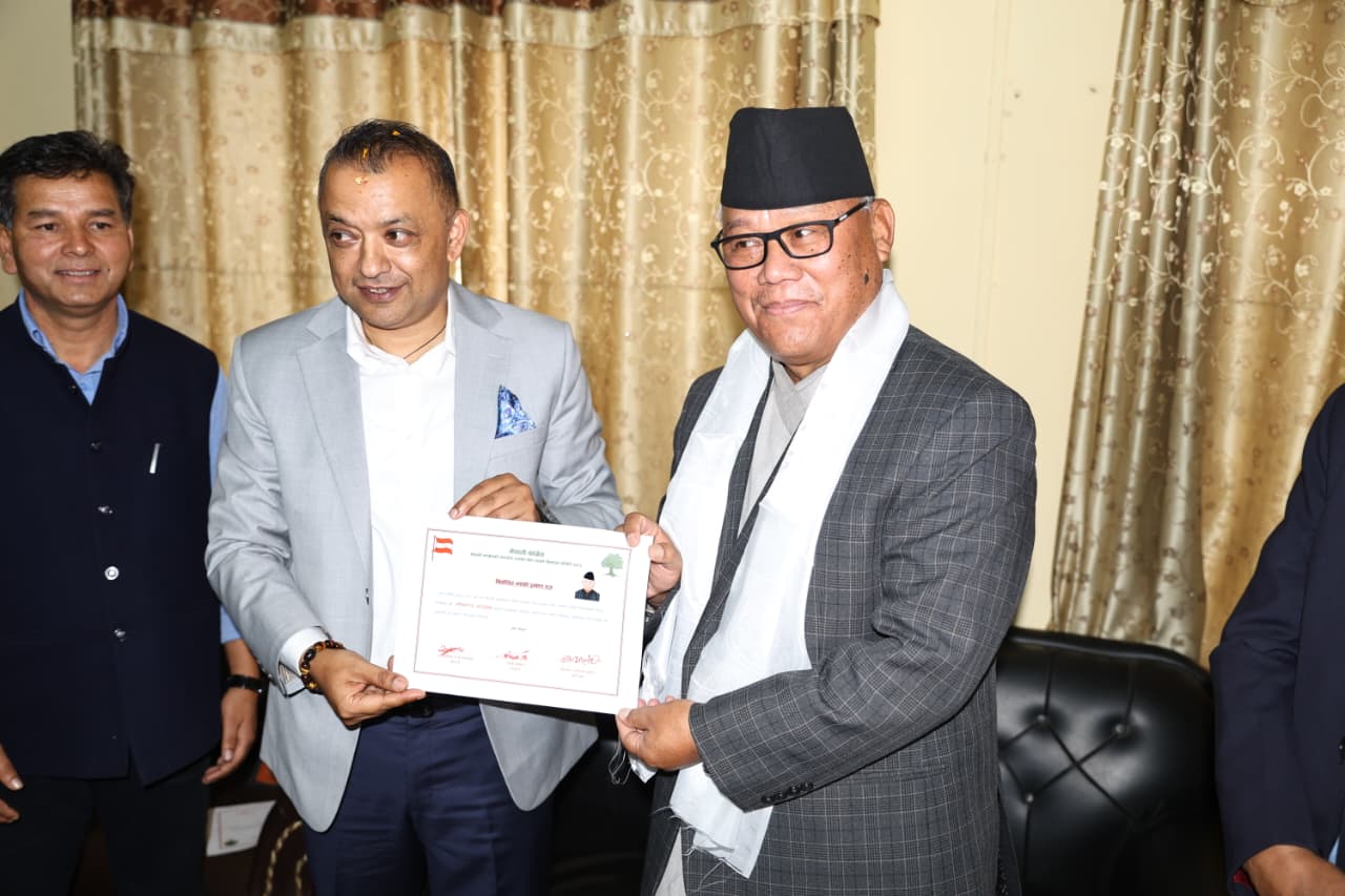 कांग्रेसको संसदीय दलको नेतामा आङदेम्बे निर्विरोध निर्वाचित