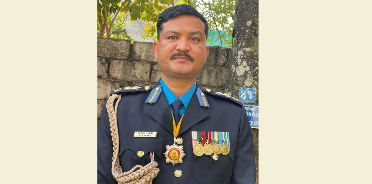 कास्कीका प्रहरी उपरीक्षक कार्की पुरस्कृत