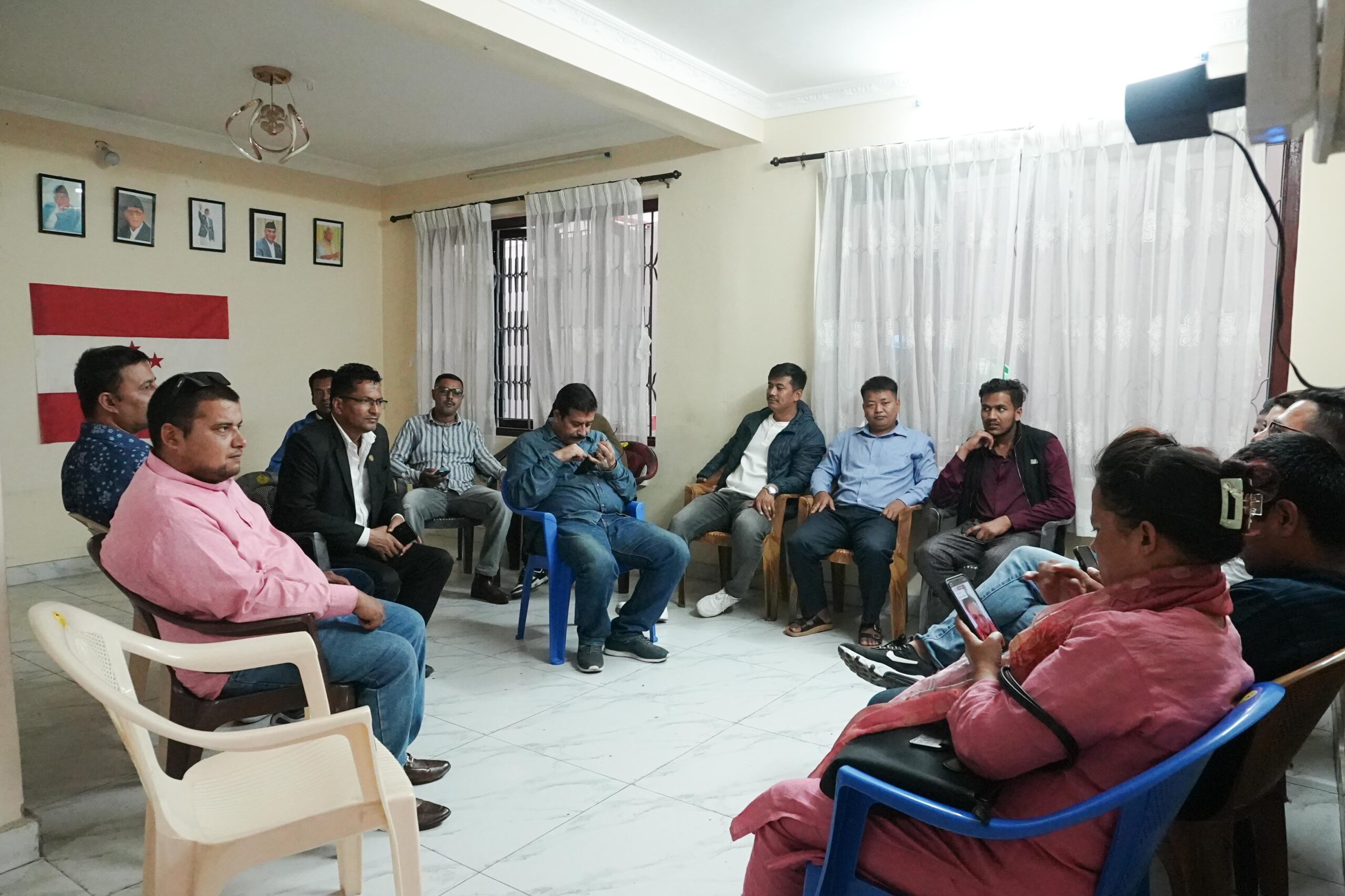 अनामनगरमा देउवा पक्षको सम्पर्क कार्यालय [फोटो फिचर]