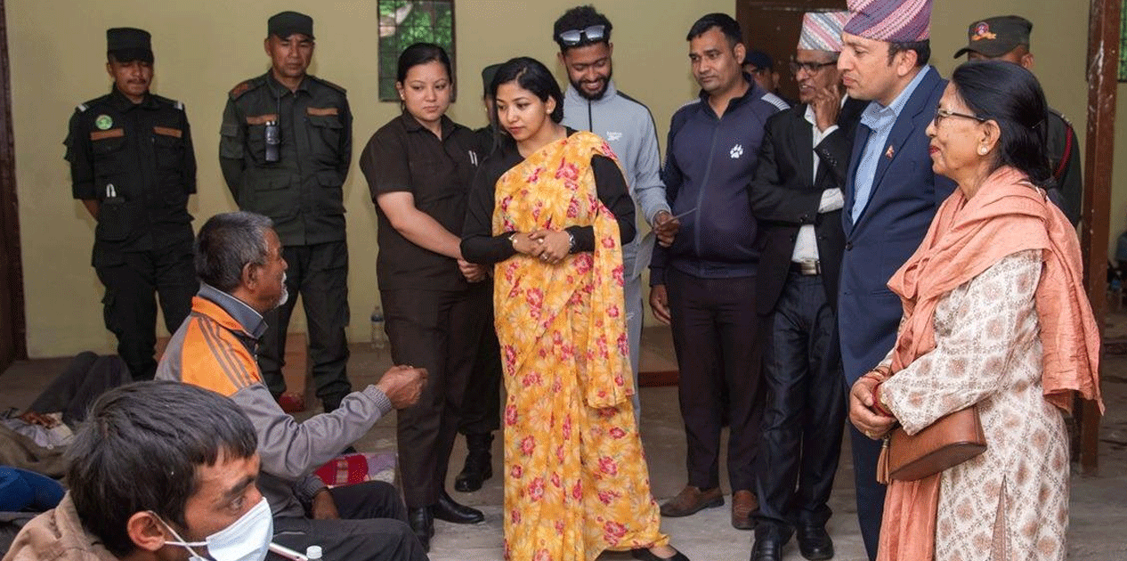 होल्डिङ सेन्टरमा कार्यवाहक प्रमुख डंगोल