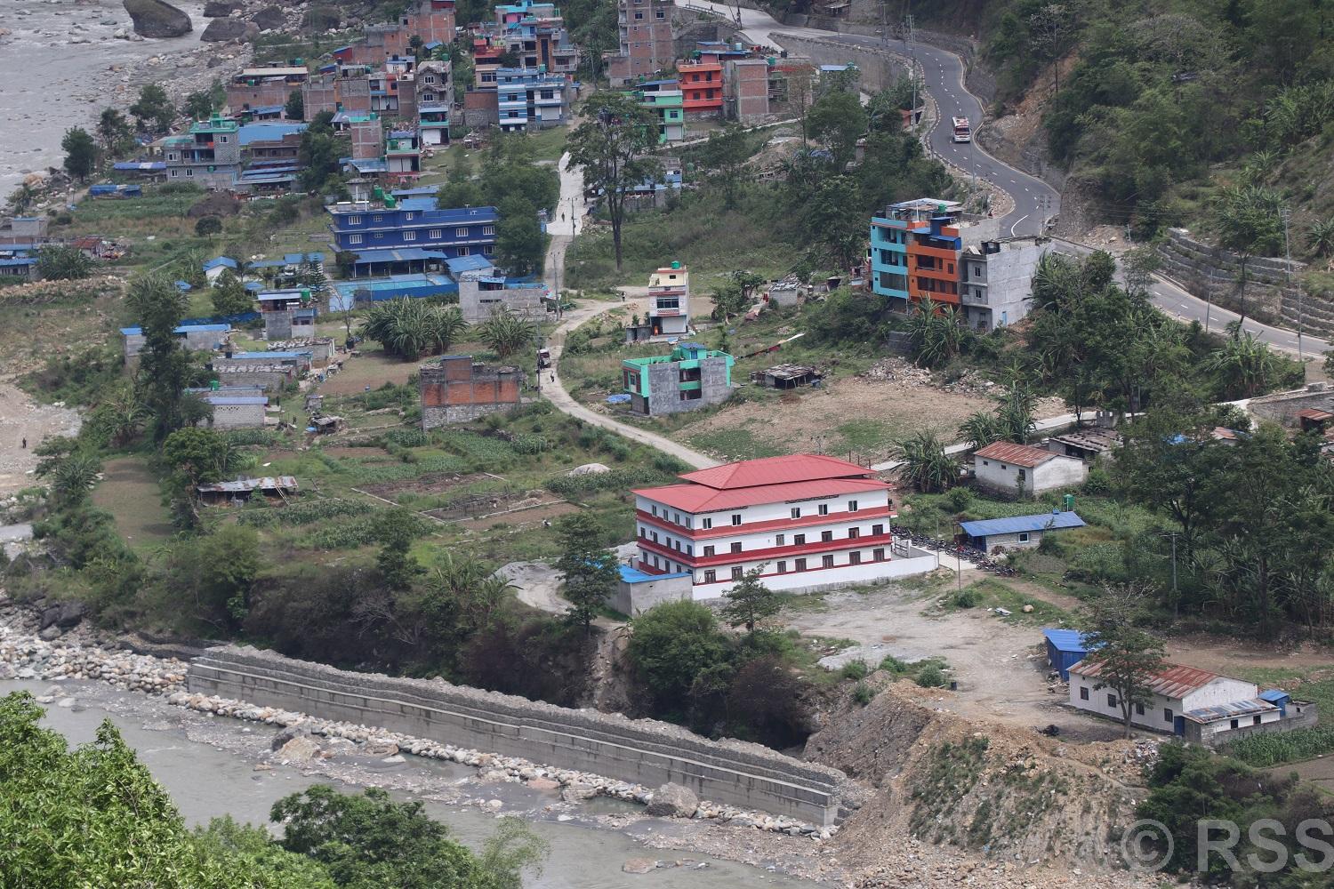 लामाखेतमा बस्ती संरक्षण योजना निर्माण