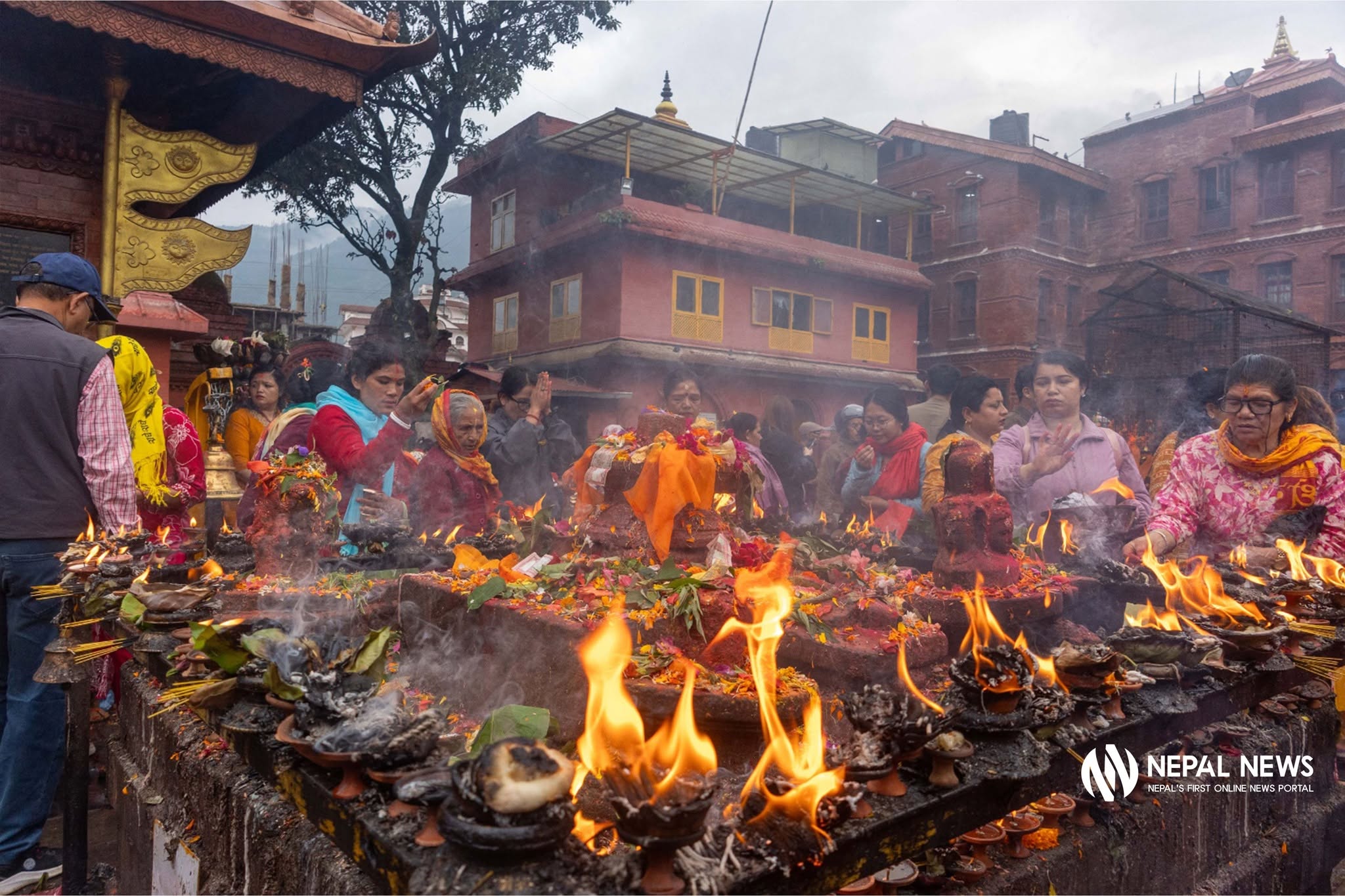 परमा एकादशीमा बुढानीलकण्ठ मन्दिरमा भक्तजनको घुइँचो [फोटो फिचर]