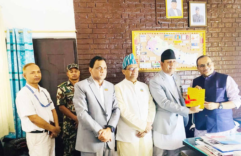 सातौँ वार्षिक प्रतिवेदन प्रदेश प्रमुखसमक्ष पेस