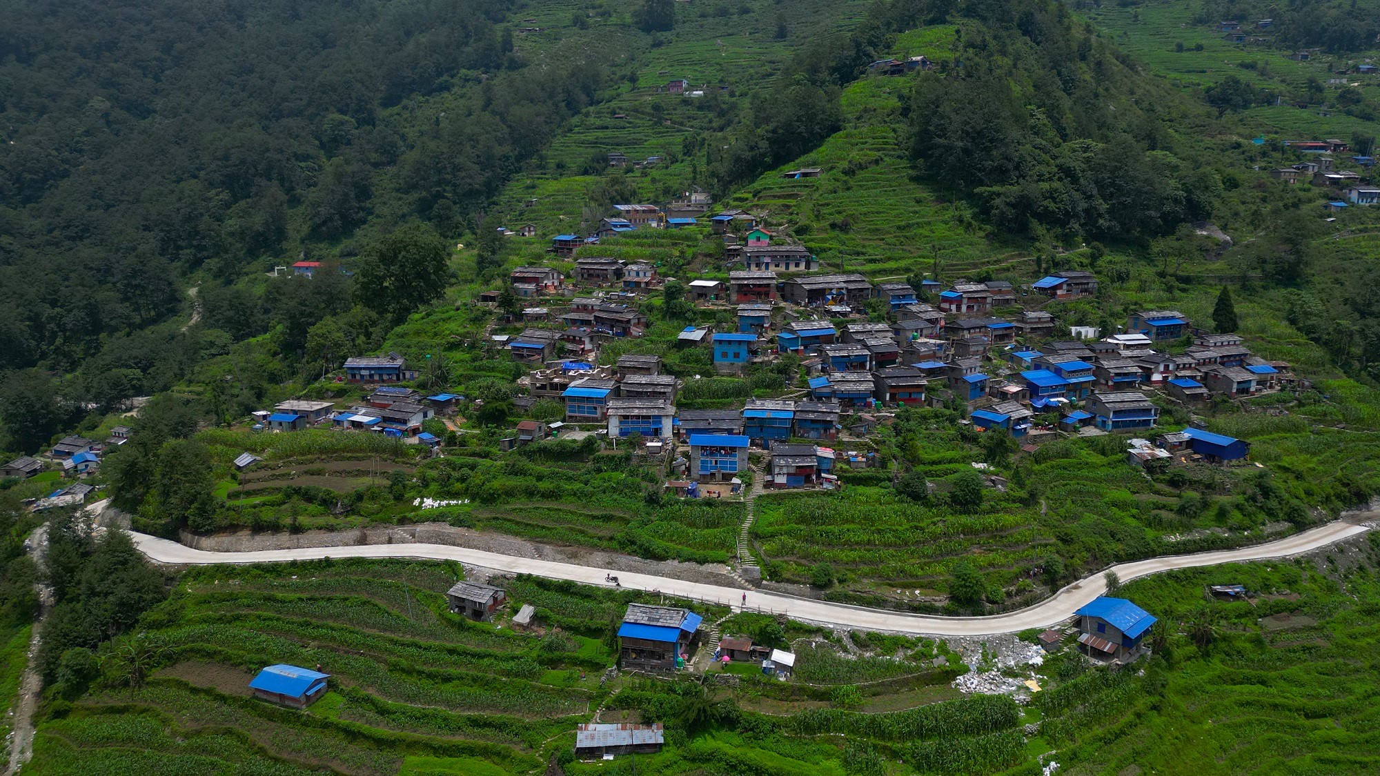 म्याग्दीको मौवाफाँट–दग्नाम सडक स्तरोन्नति